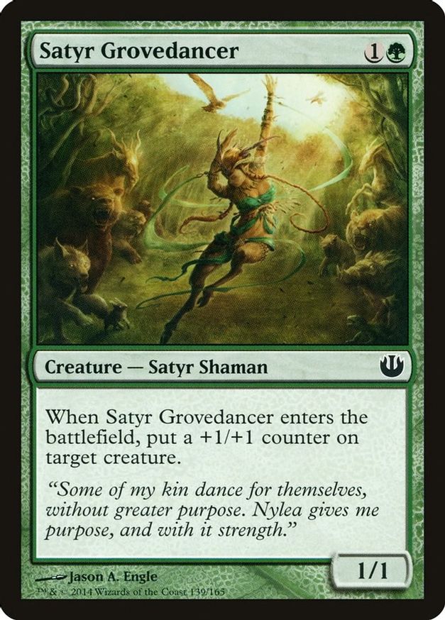 Satyr Grovedancer | 139 | Journey Into Nyx