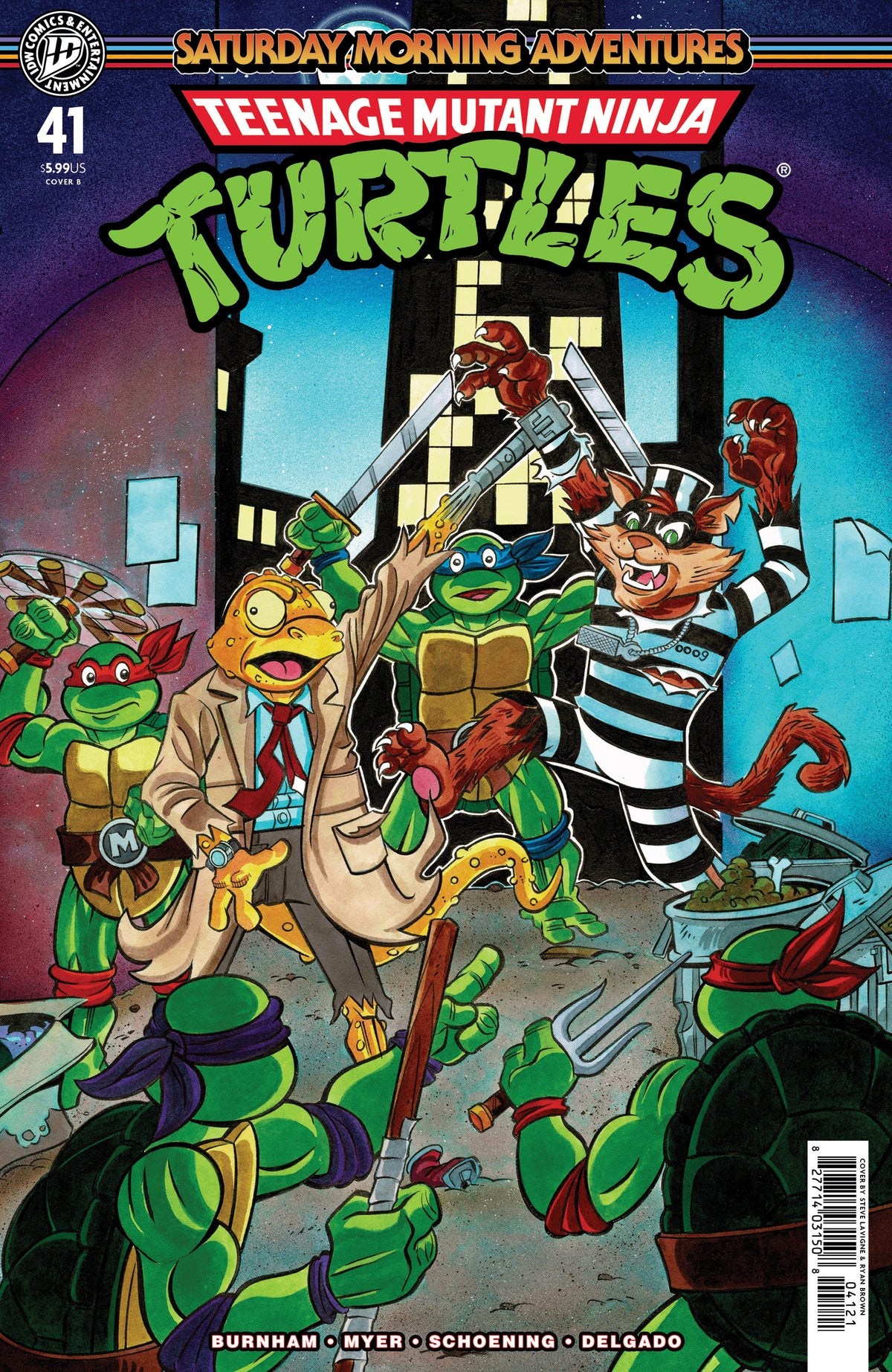 Teenage Mutant Ninja Turtles: Saturday Morning Adventures #41 (PRESALE 9/23/2026) You Pick Variant