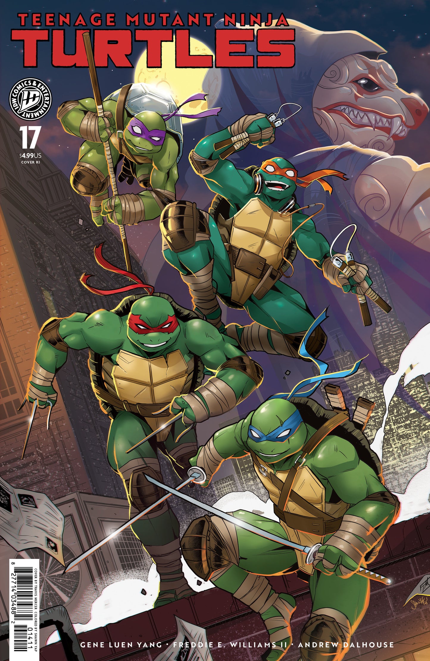 Teenage Mutant Ninja Turtles #17 Variant Ri (25)(PRESALE 4/8/26)