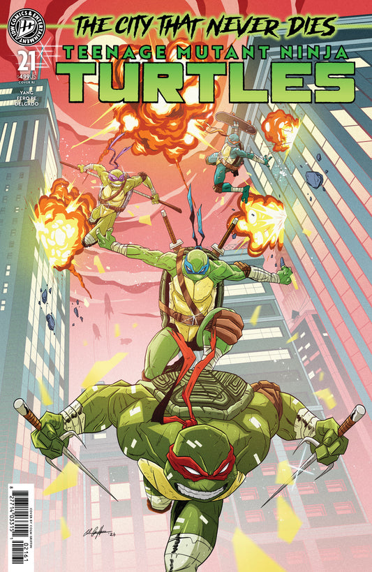 Teenage Mutant Ninja Turtles #21 Variant 1:25 (Griffin) (PRESALE 8/19/2026)
