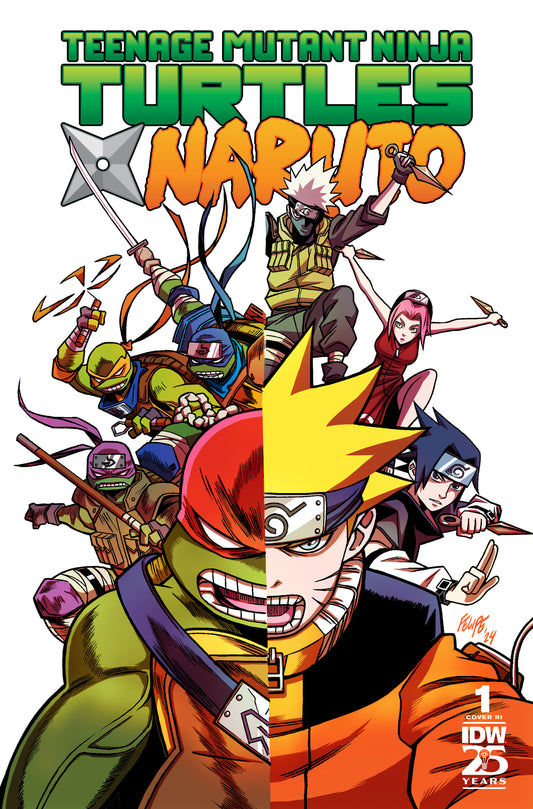 Teenage Mutant Ninja Turtles X Naruto #1 1:25