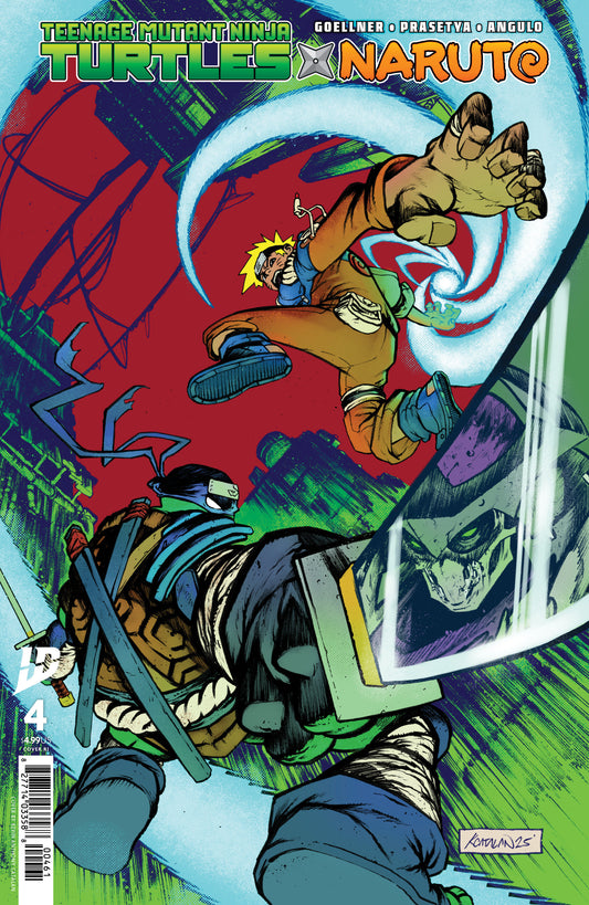 Teenage Mutant Ninja Turtles X Naruto #4 1:50 (PRESALE 6/4/25)