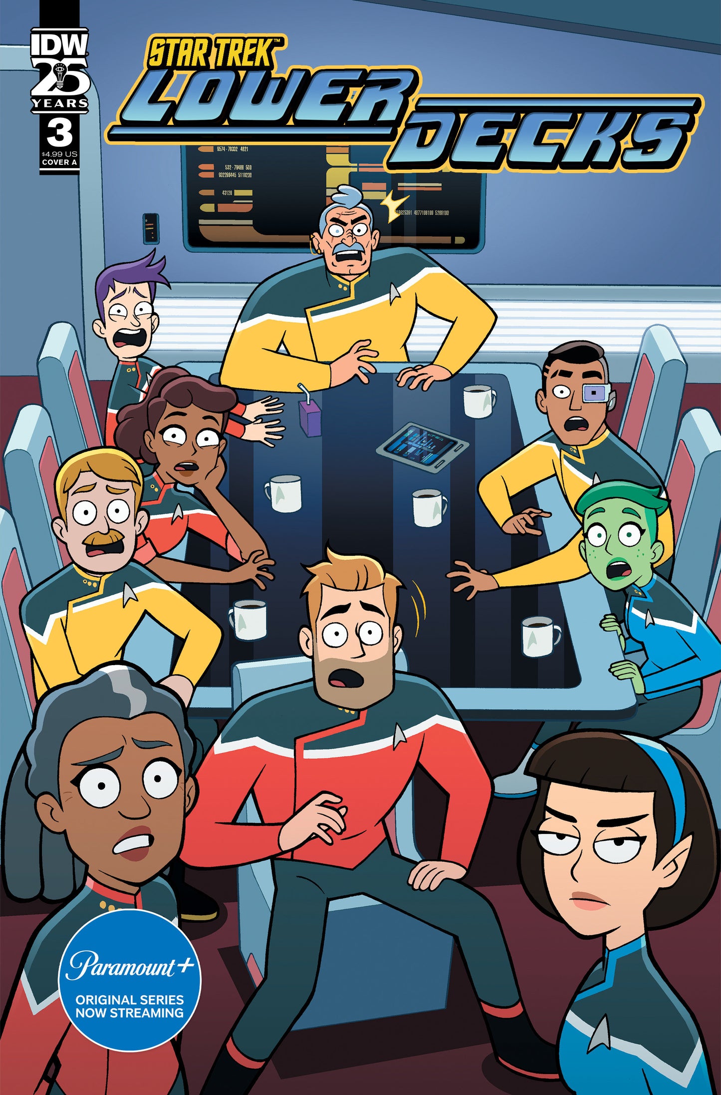 Star Trek: Lower Decks #3 Cover A (Lawrence)