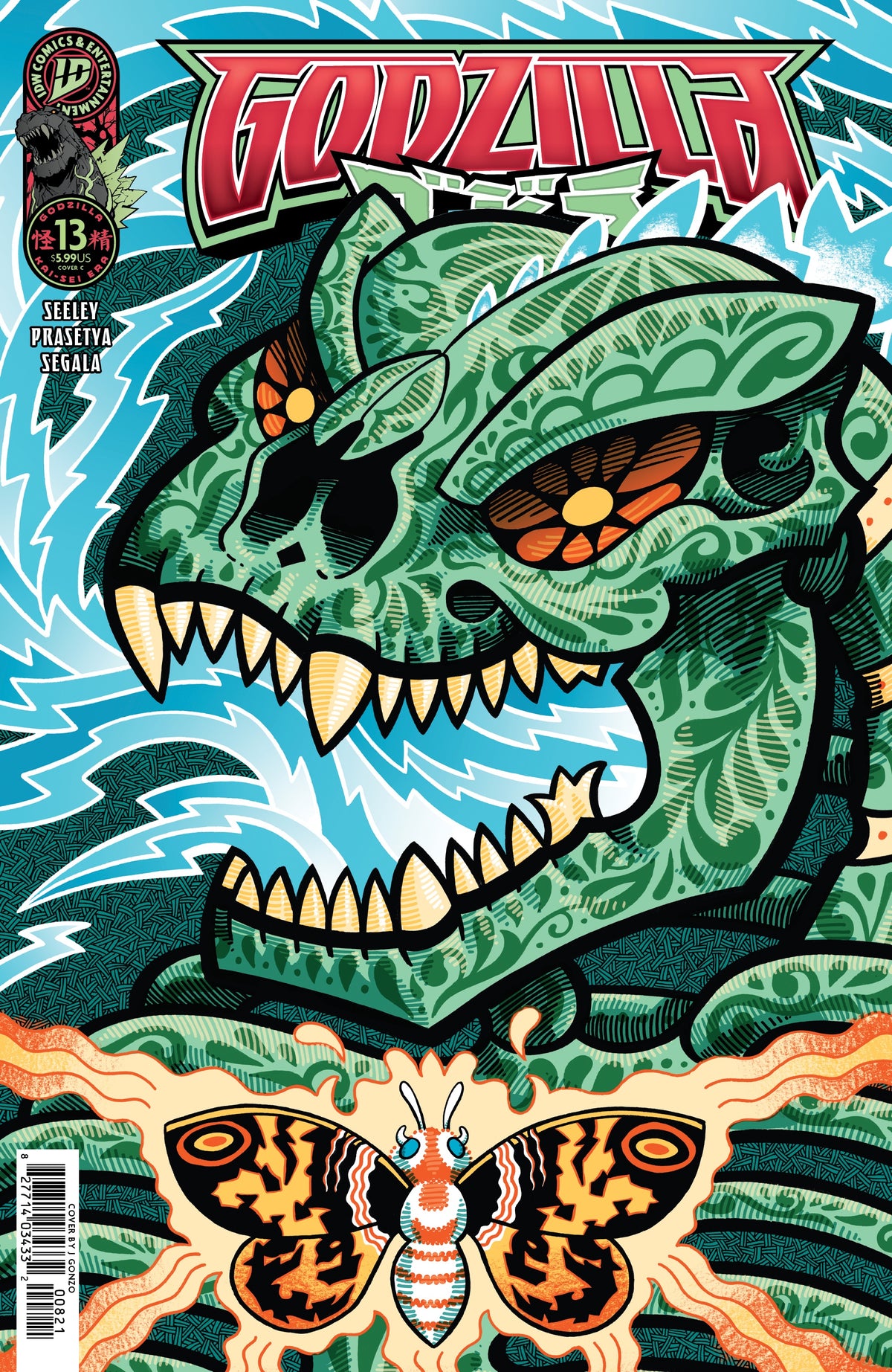 Godzilla [Kai-Sei Era] #13 Variant C Glow in the Dark (J. Gonzo) — current PRH 82771403433201341