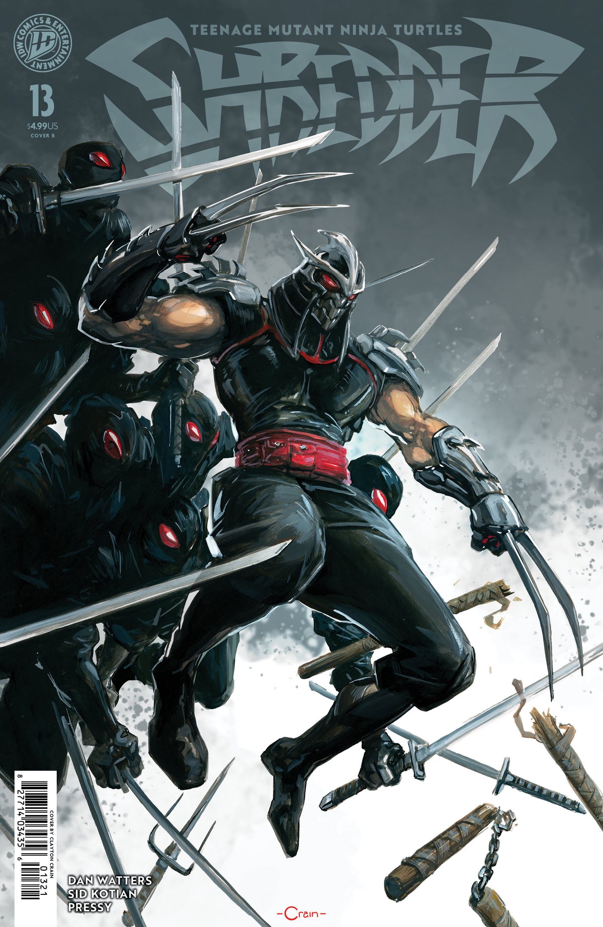 Teenage Mutant Ninja Turtles: Shredder #13 (PRESALE 10/28/26) Cover Select