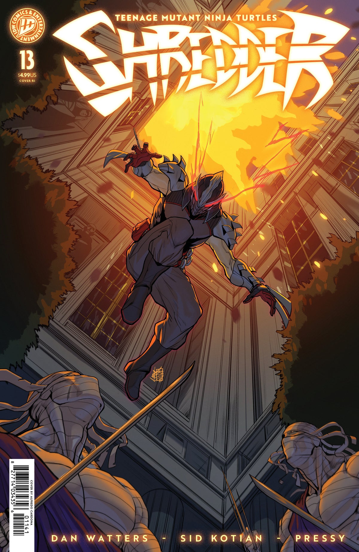 Teenage Mutant Ninja Turtles: Shredder #13 RI (10) (PRESALE 10/28/26)