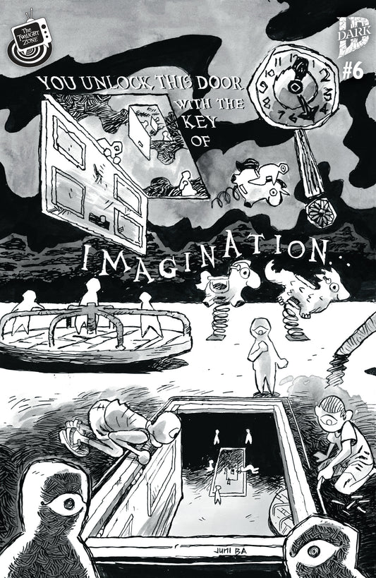 The Twilight Zone #6 Variant B (Ba Connecting Cover)