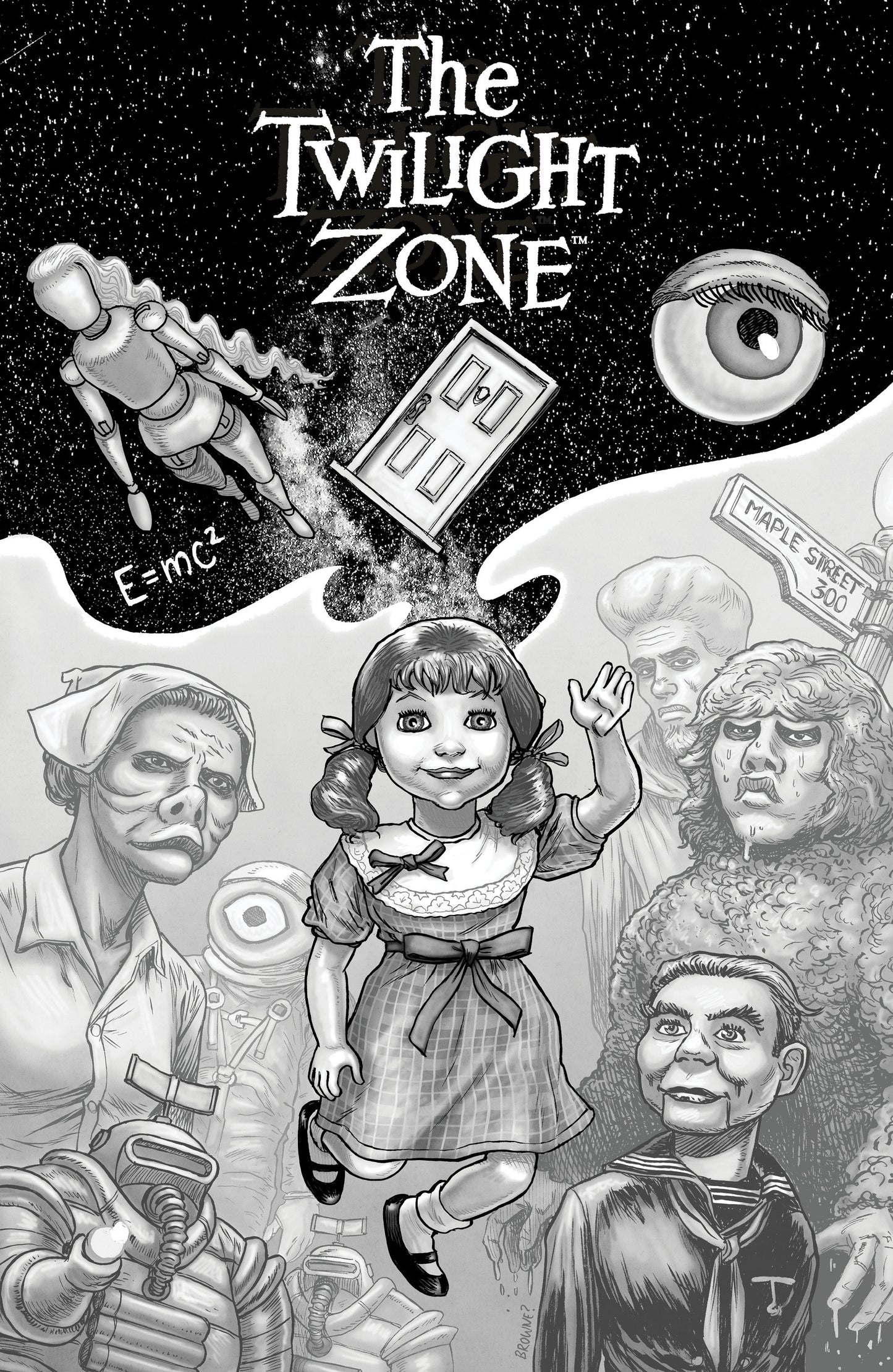 The Twilight Zone #10 1:10 Variant (Browne) (PRESALE 8/12/2026)