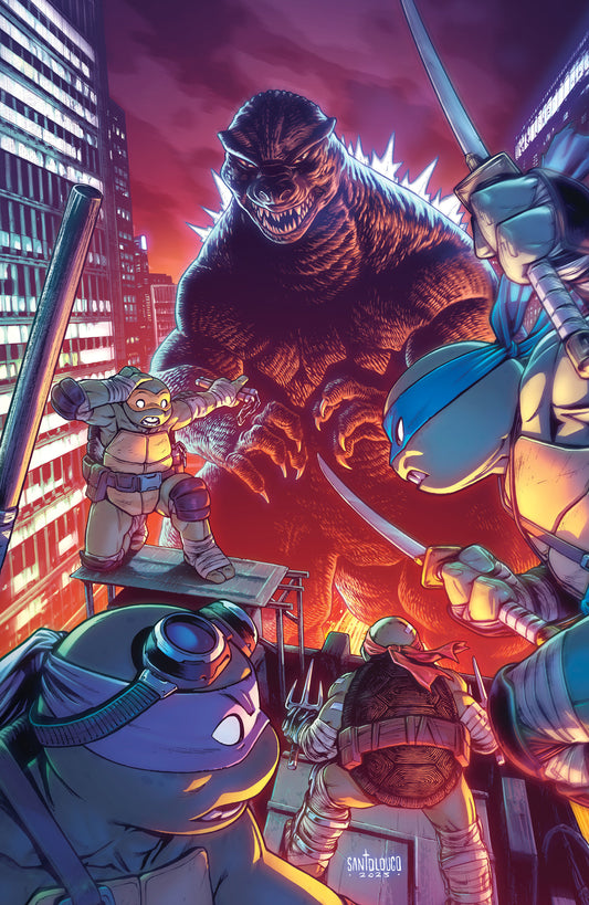 Teenage Mutant Ninja Turtles X Godzilla #2 Ri (25) (PRESALE 1/7/26)