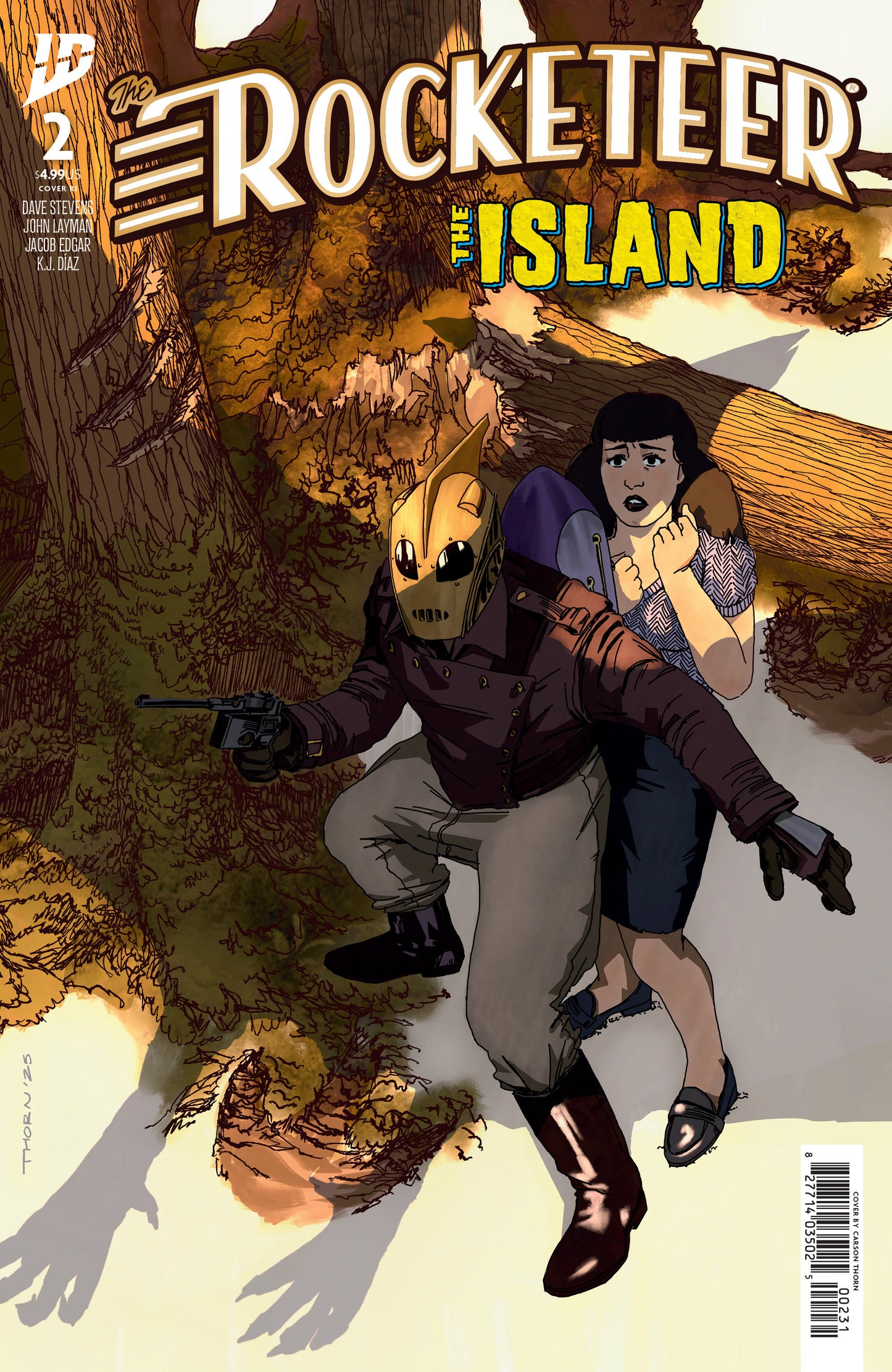 The Rocketeer: The Island #2 Variant Ri (10)(RELEASES 4/22/26)