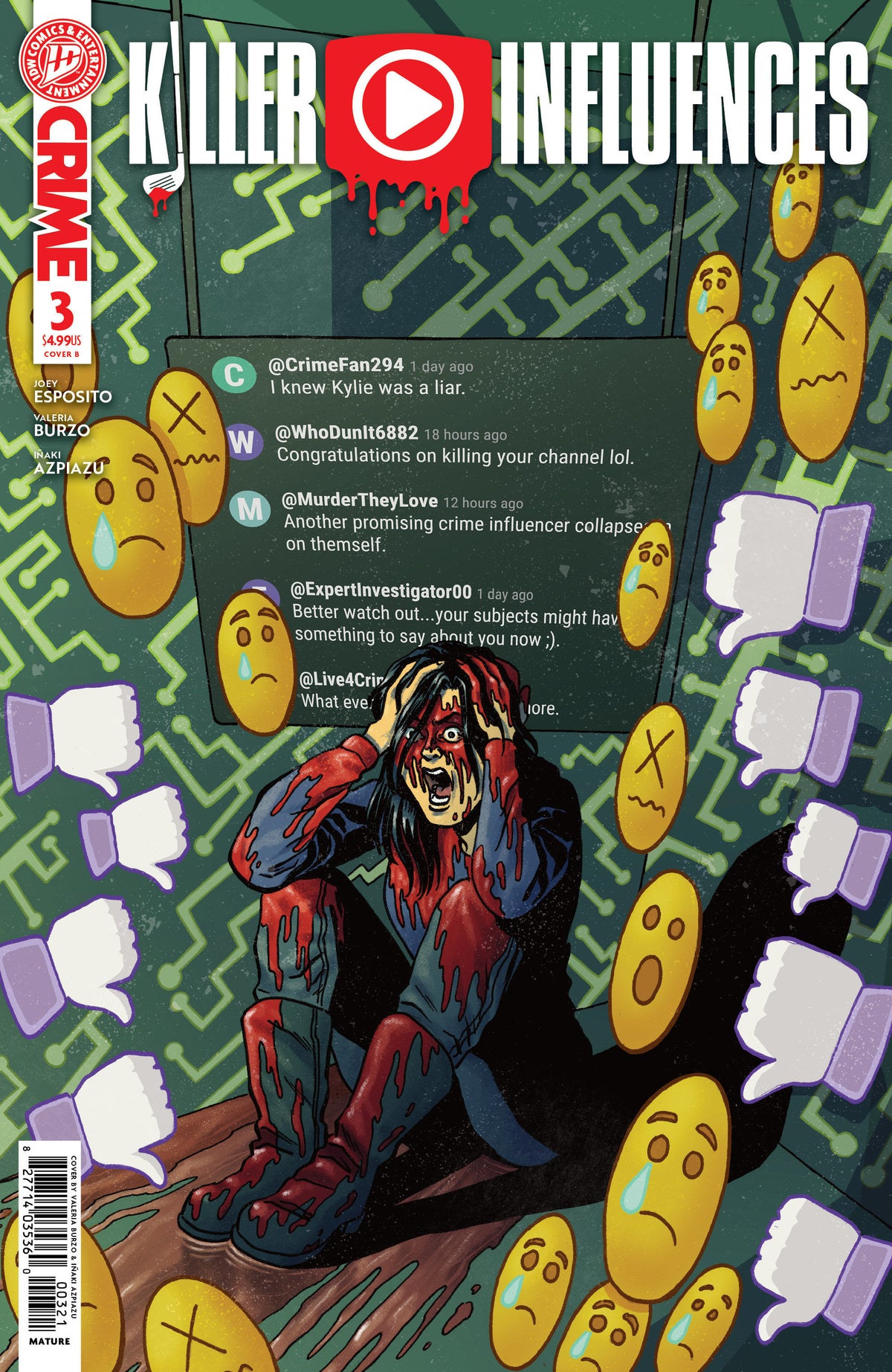 Killer Influences #3 (PRESALE 9/16/2026) You Pick Variant