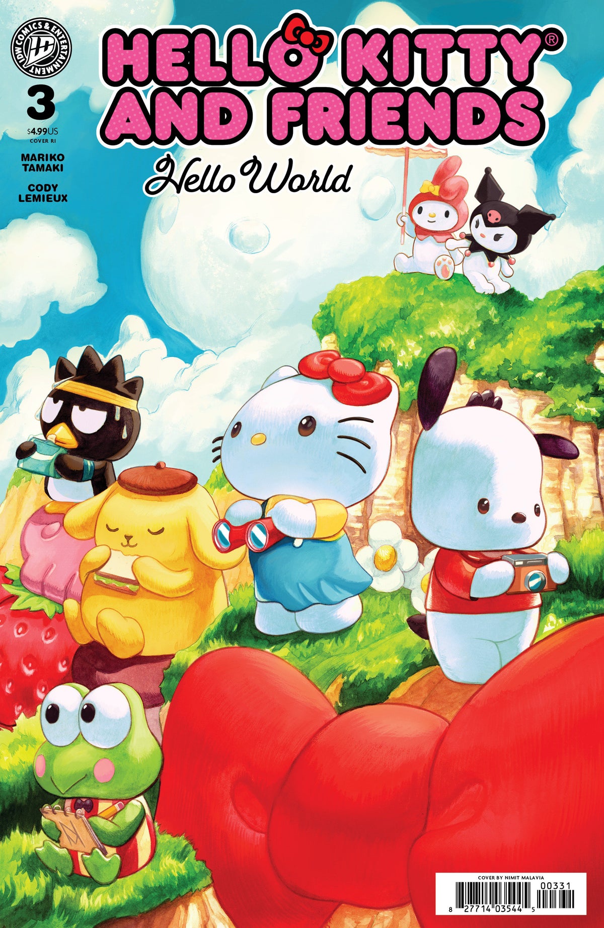 Hello Kitty and Friends: Hello World! #3 RI (10) (PRESALE 10/28/26)