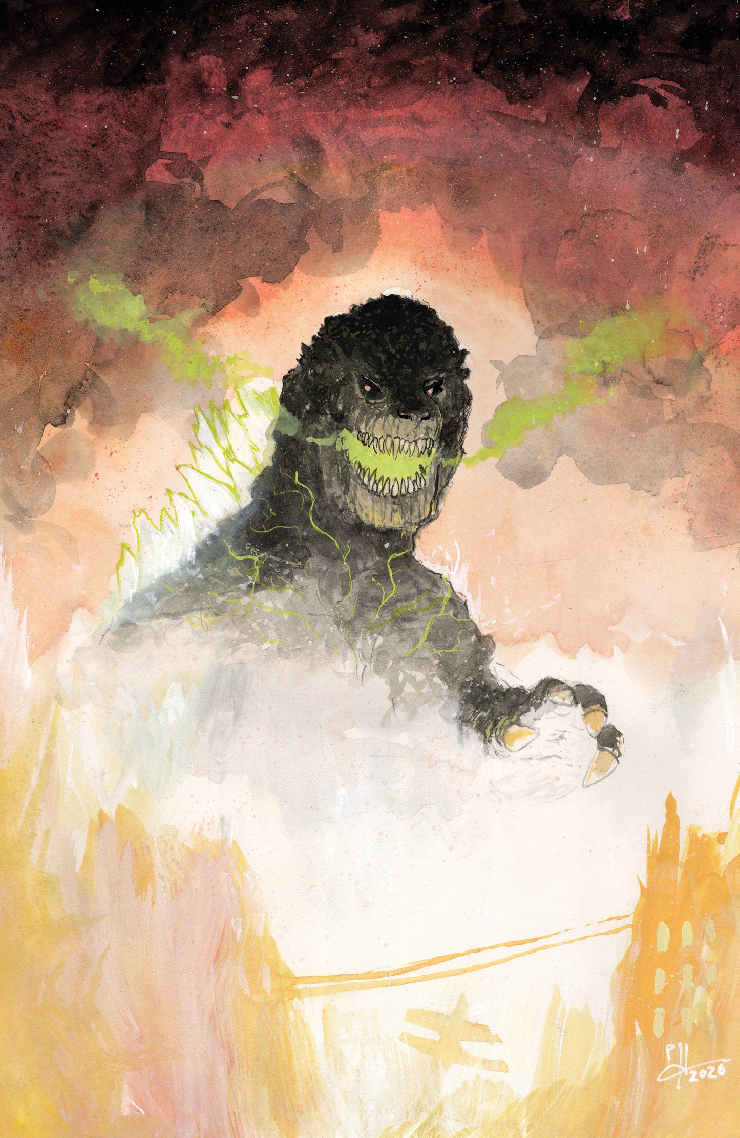 Horror Of Godzilla [Kai Sei Era] #1 1:25 Var RI (Horvath FA) (PRESALE 7/29/2026)