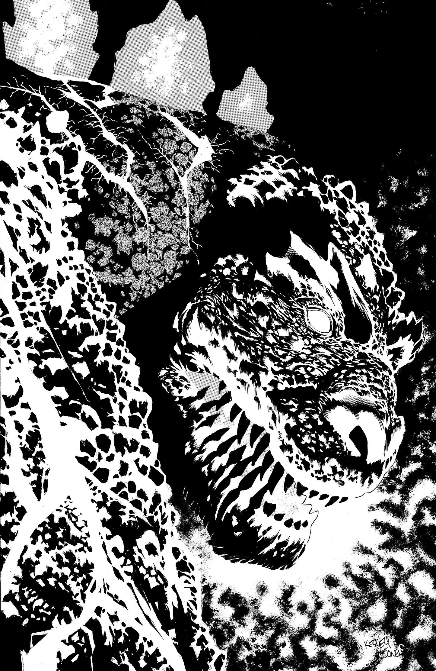 Horror Of Godzilla [Kai Sei Era] #1 1:50 Var RI (Jones B&W (PRESALE 7/29/2026)
