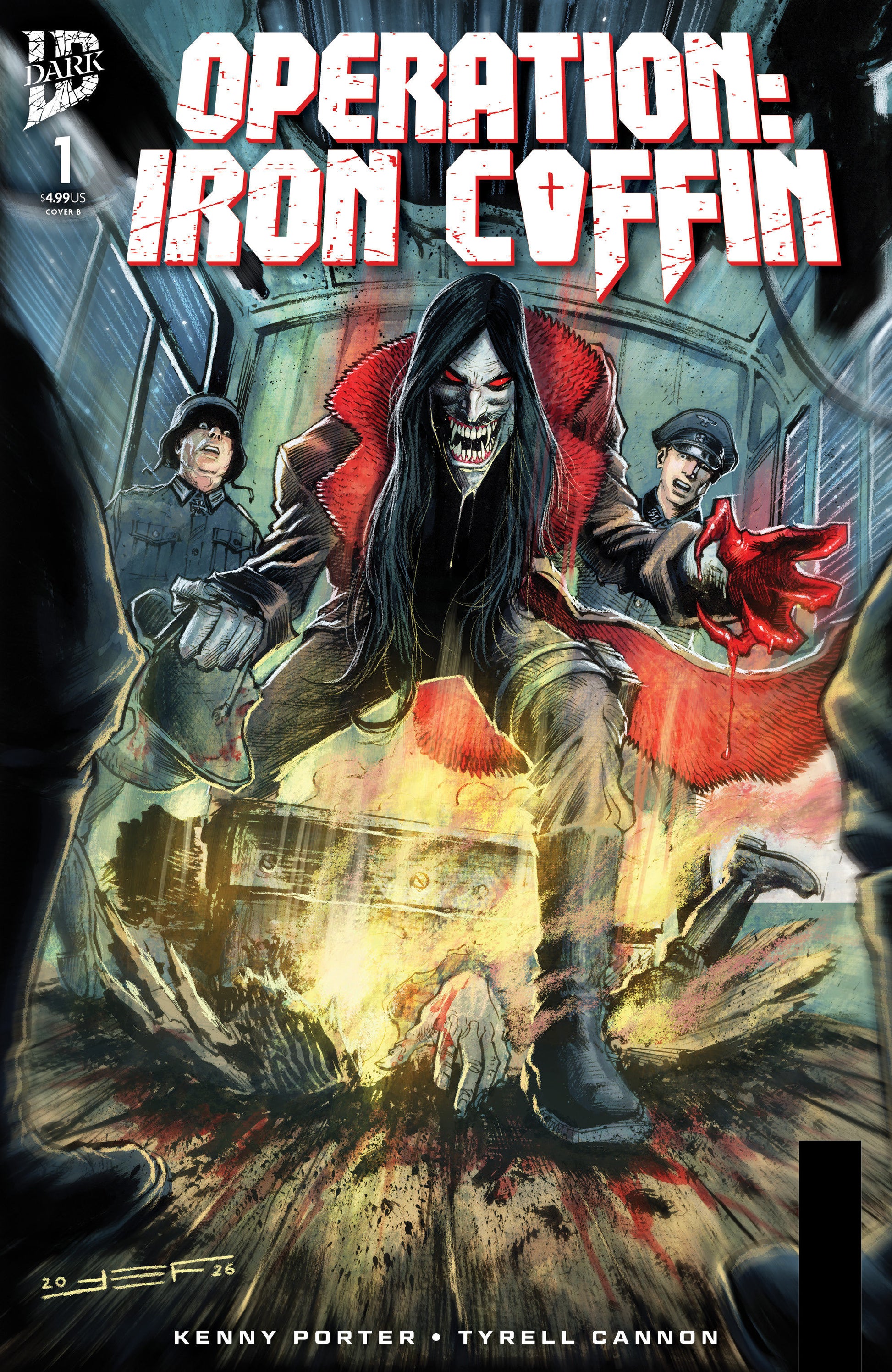 Operation: Iron Coffin #1 (PRESALE 07/08/2026) You Pick Variant