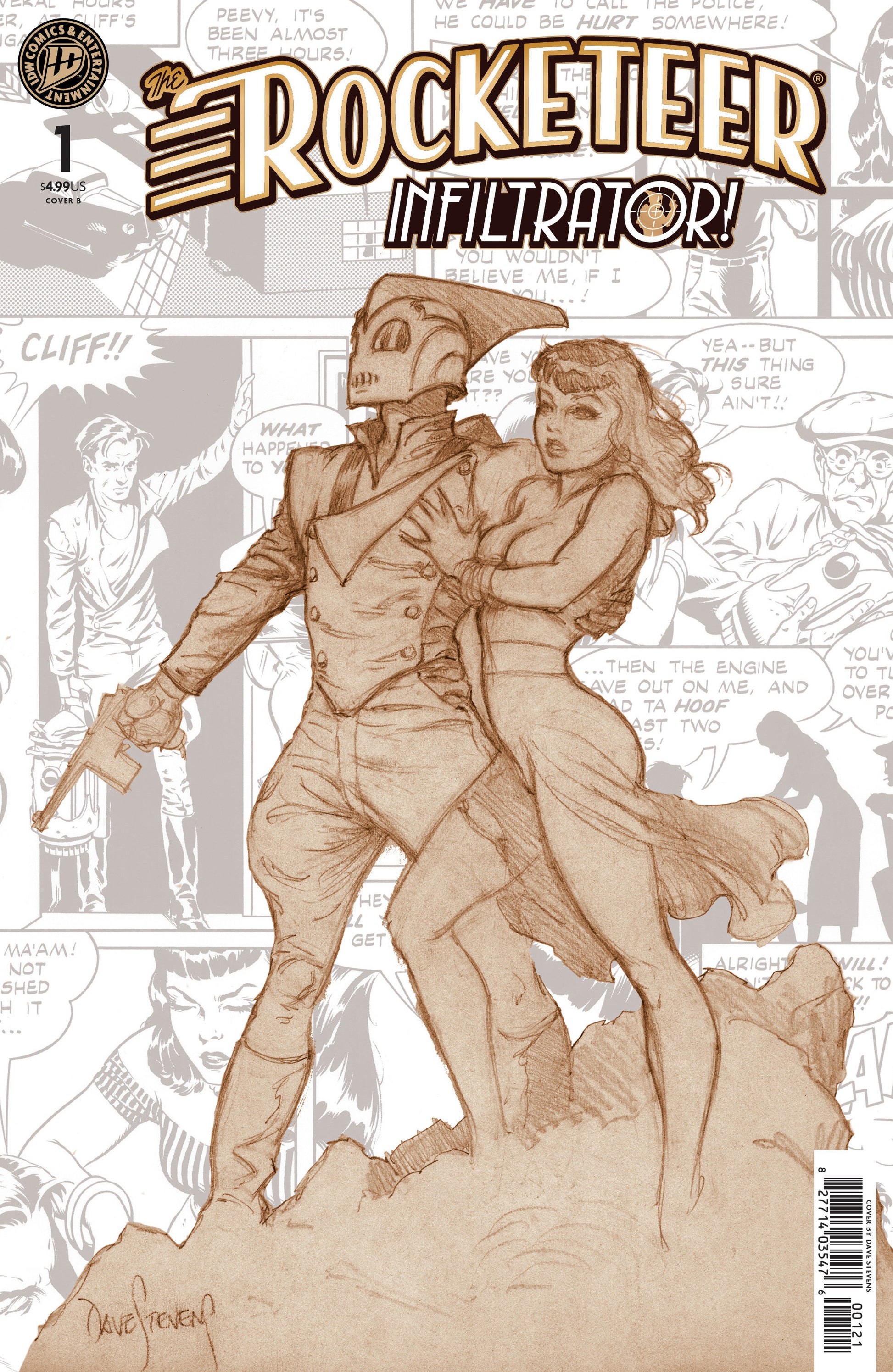 The Rocketeer: Infiltrator! #1 (PRESALE 07/08/2026) You Pick Variant