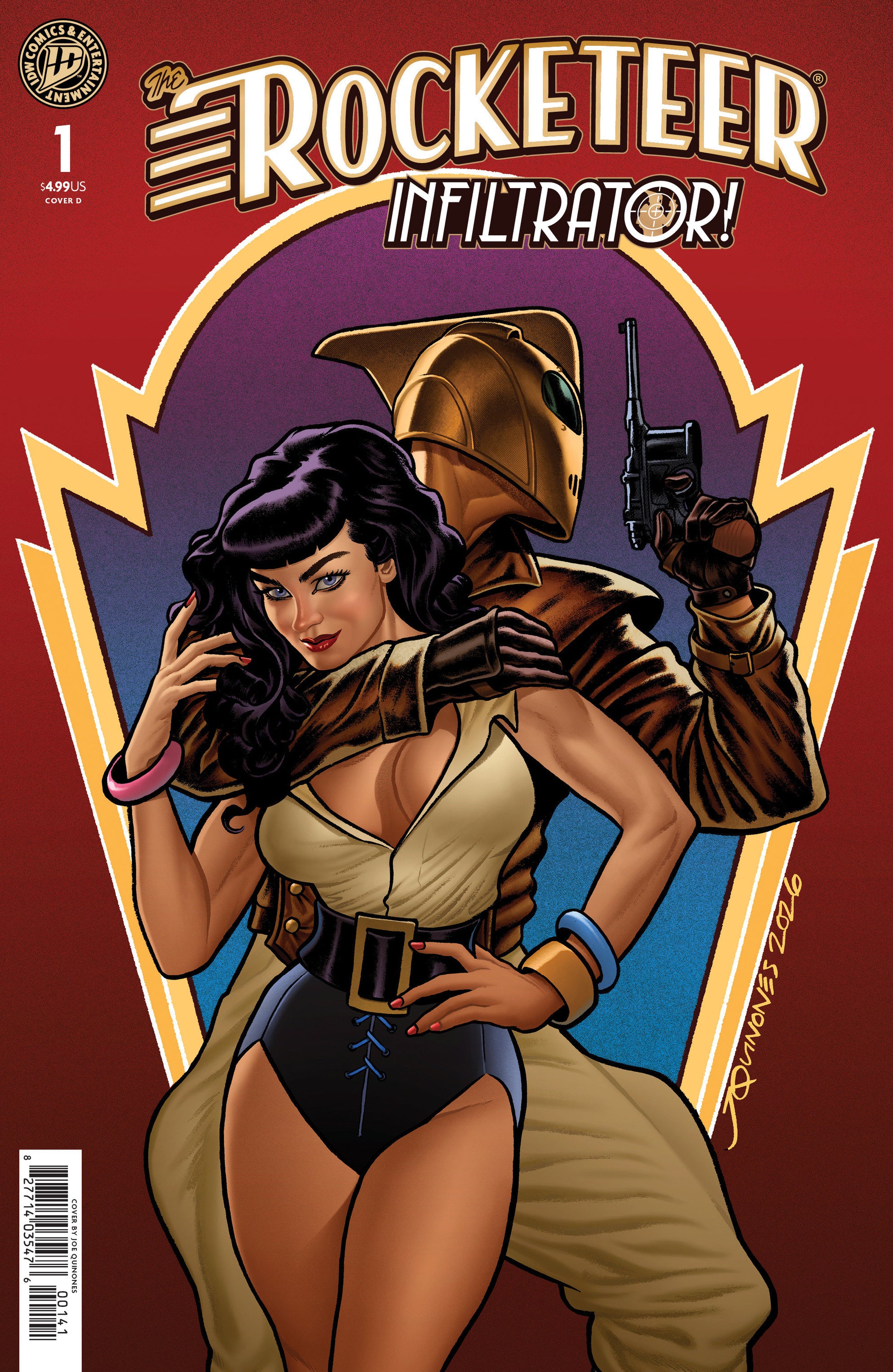 The Rocketeer: Infiltrator! #1 (PRESALE 07/08/2026) You Pick Variant