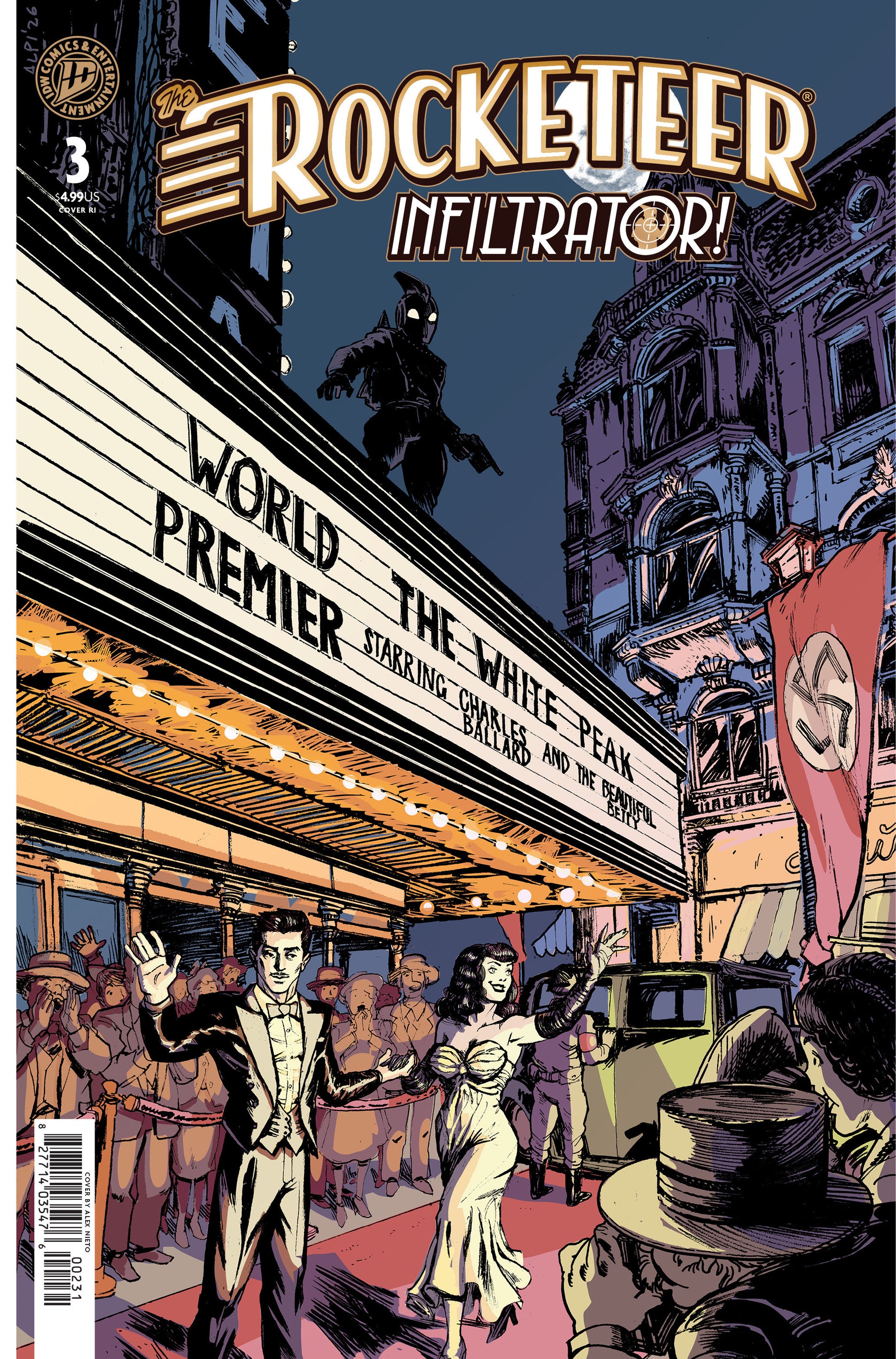 The Rocketeer: Infiltrator! #3 Variant RI (10) (Alpi) 1:10 (PRESALE 9/23/26)