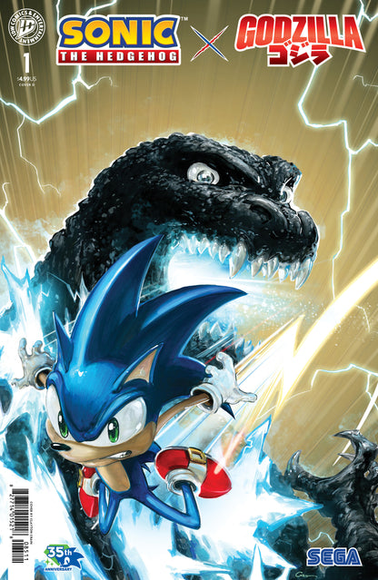 Sonic the Hedgehog x Godzilla #1 (PRESALE 07/15/2026) You Pick Variant