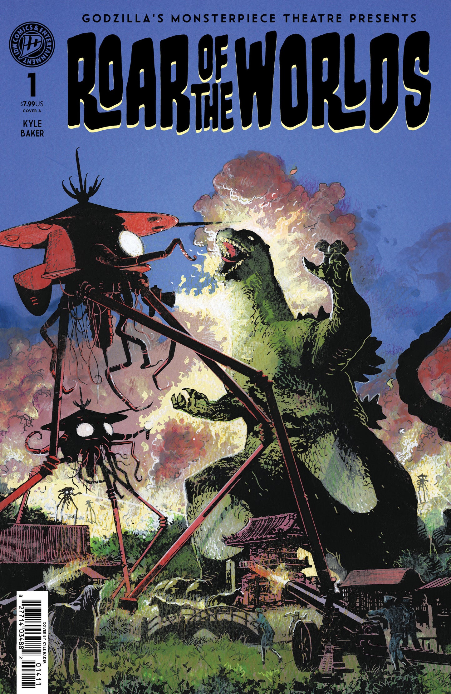 Godzilla's Monsterpiece Theatre Presents: Roar of the Worlds Variant B (Baker)