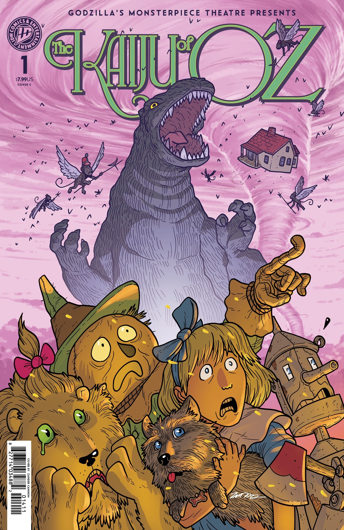 Godzilla’s Monsterpiece Theatre Presents: The Kaiju of Oz Variant C (Cannon) — current PRH 82771403587200131