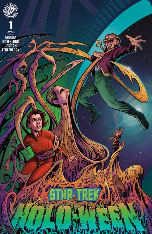Star Trek: Holo-ween II #1 Variant C (Price IDW Goes Dark Variant) — current PRH 82771403591900131