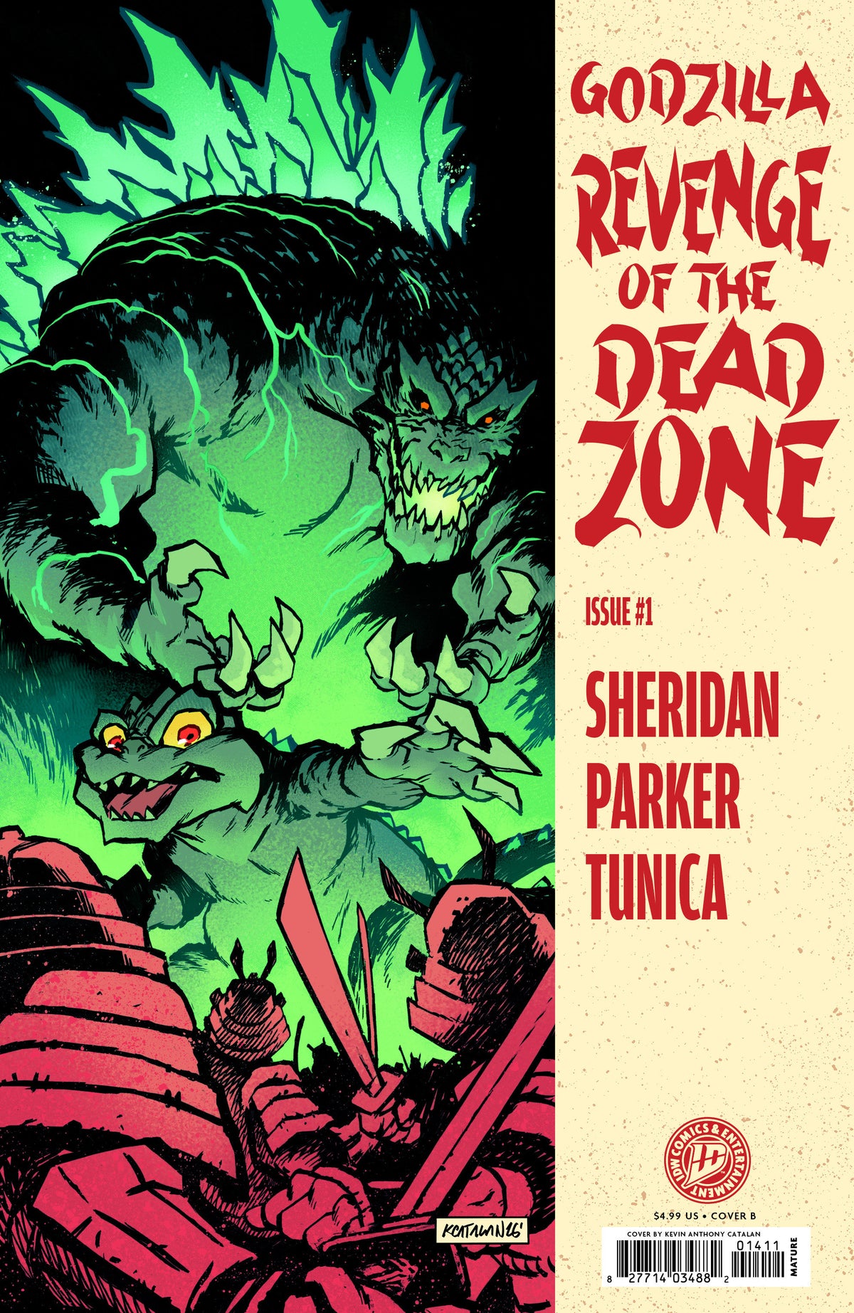 Godzilla: Revenge OF The Deadzone [Kai-Sei (PRESALE 10/28/26) Cover Select