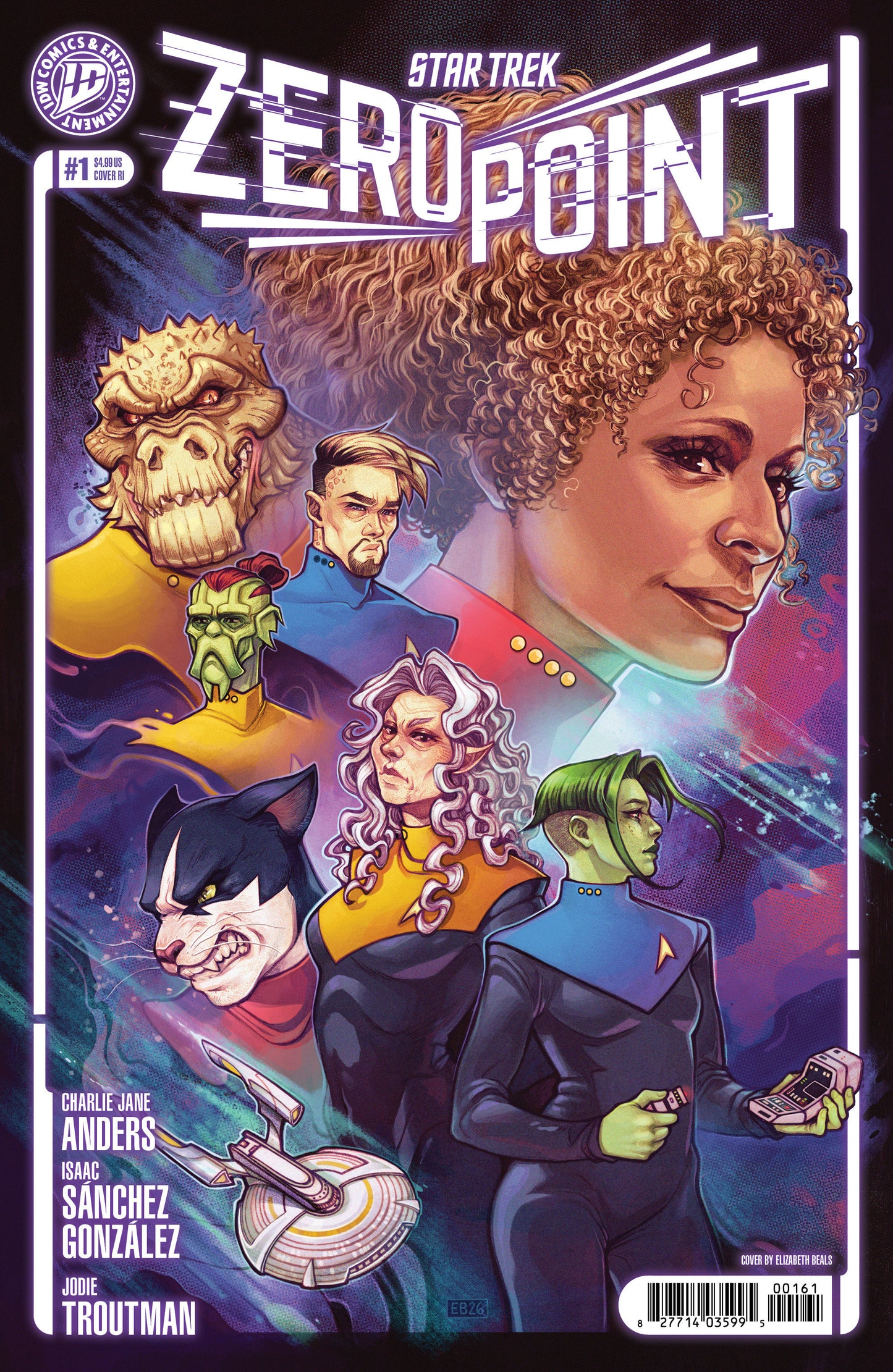 Star Trek: Zero Point #1 Variant RI (10) (Beals) 1:10 (PRESALE 10/14/26)