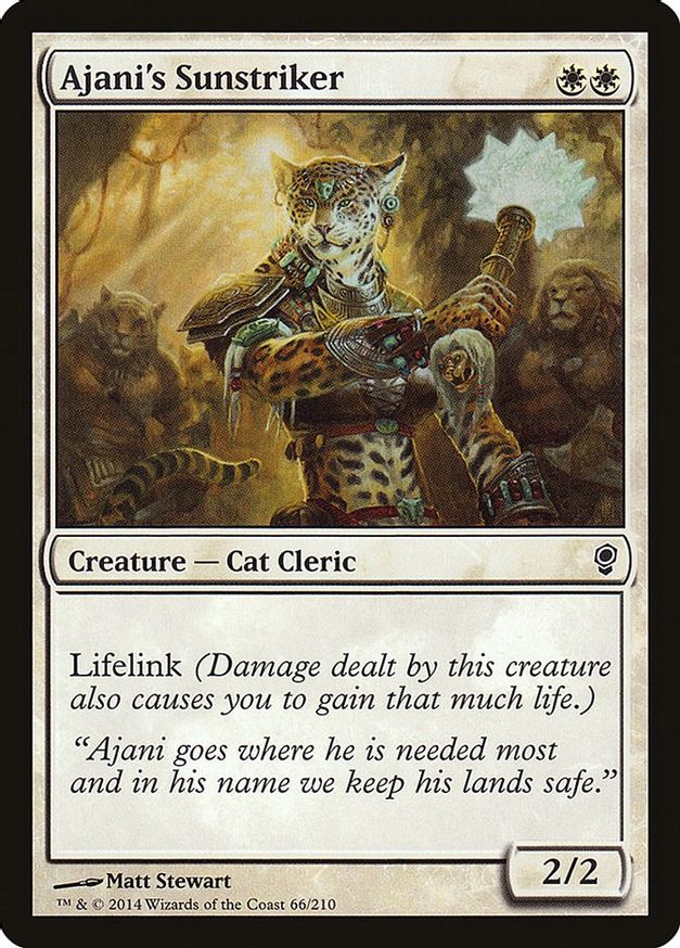Ajani's Sunstriker | 66 | Conspiracy