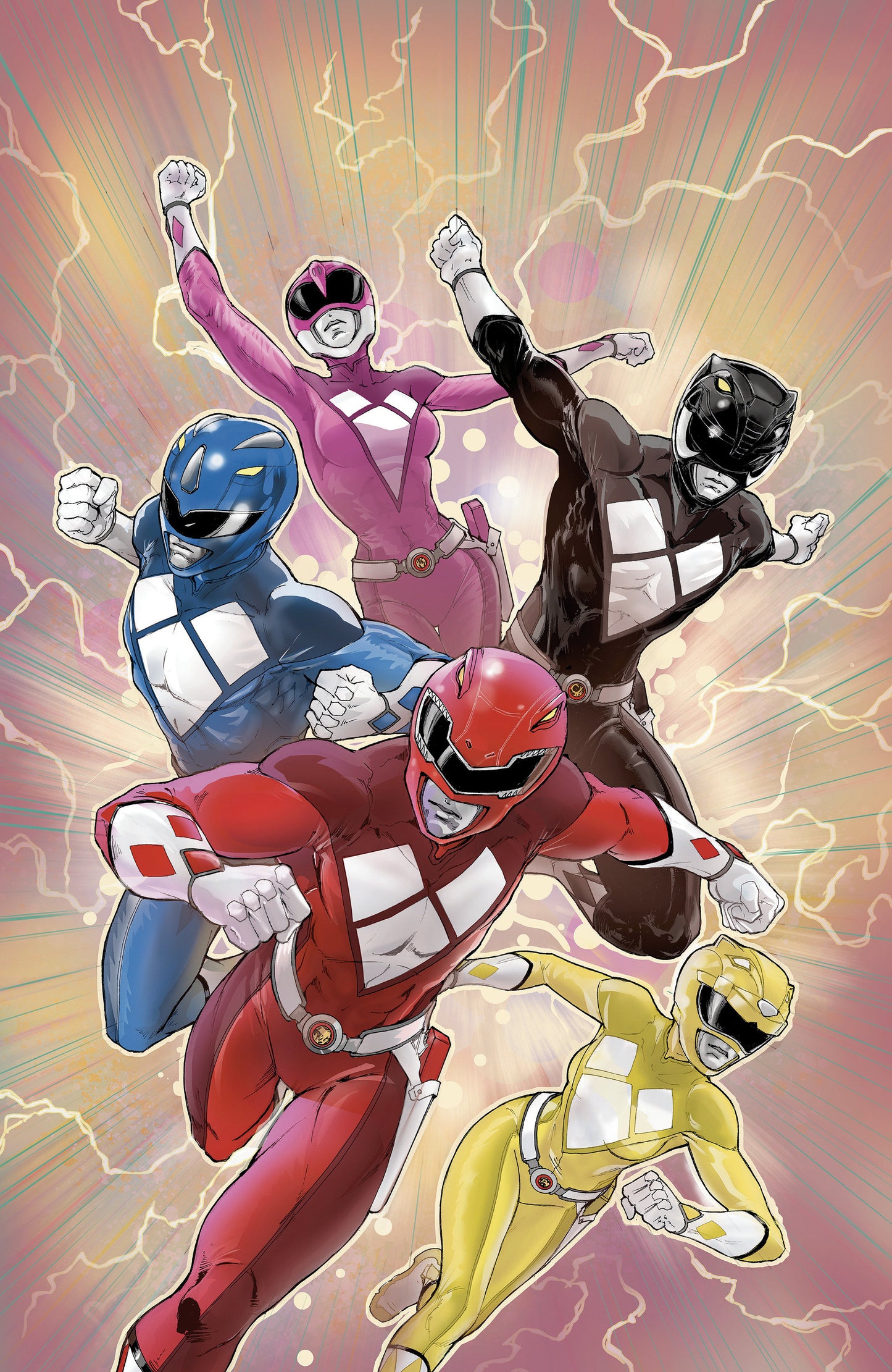 Mighty Morphin Power Rangers (2026) #1 F 1 in 10 Foil(6/3/26)