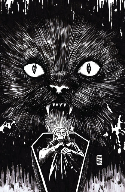 Stuff of Nightmares: The Cat in the Coffin #1 Cover I - I Unlimited Variant (Full Art Francavilla)