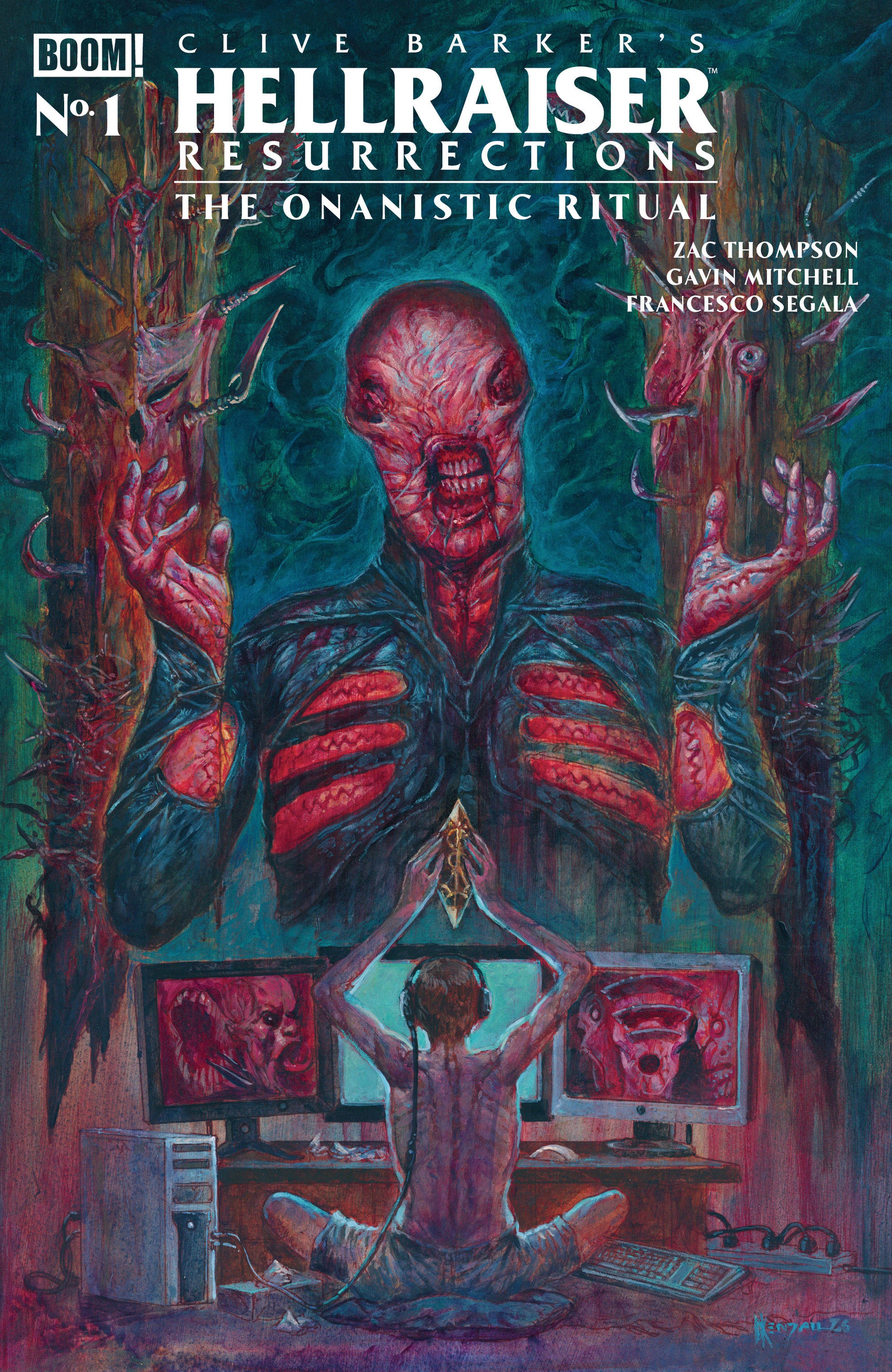 Hellraiser: Resurrections - The Onanistic Ritual #1 Cover A - A Main (Dressed Kendall)