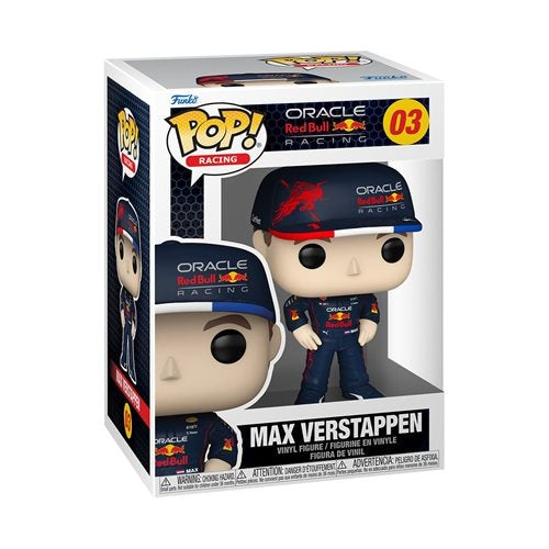 Funko Pop! 03 Racing - Formula 1 Max Verstappen Vinyl Figure