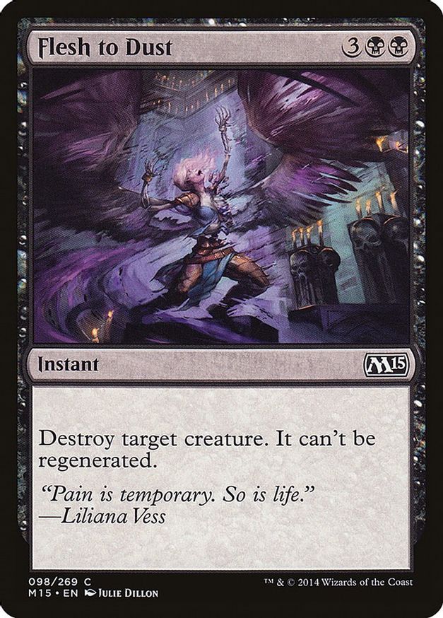 Flesh to Dust | 98 | Magic 2015 (M15)