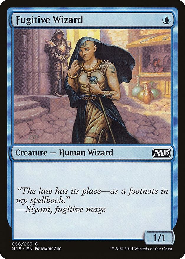 Fugitive Wizard | 56 | Magic 2015 (M15)