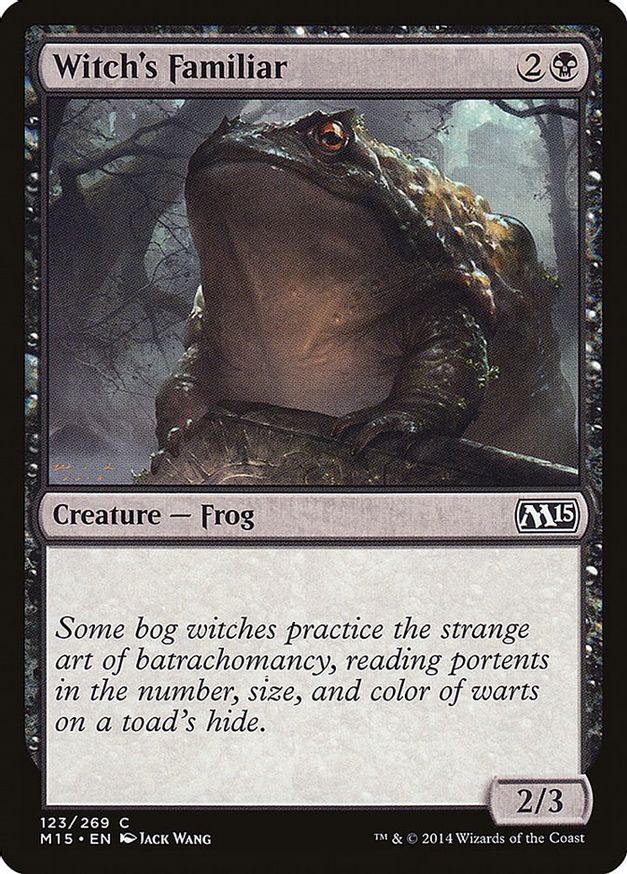 Witch's Familiar | 123 | Magic 2015 (M15)