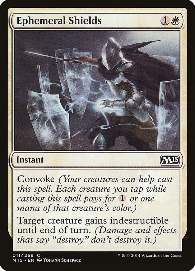Ephemeral Shields | 11 | Magic 2015 (M15)