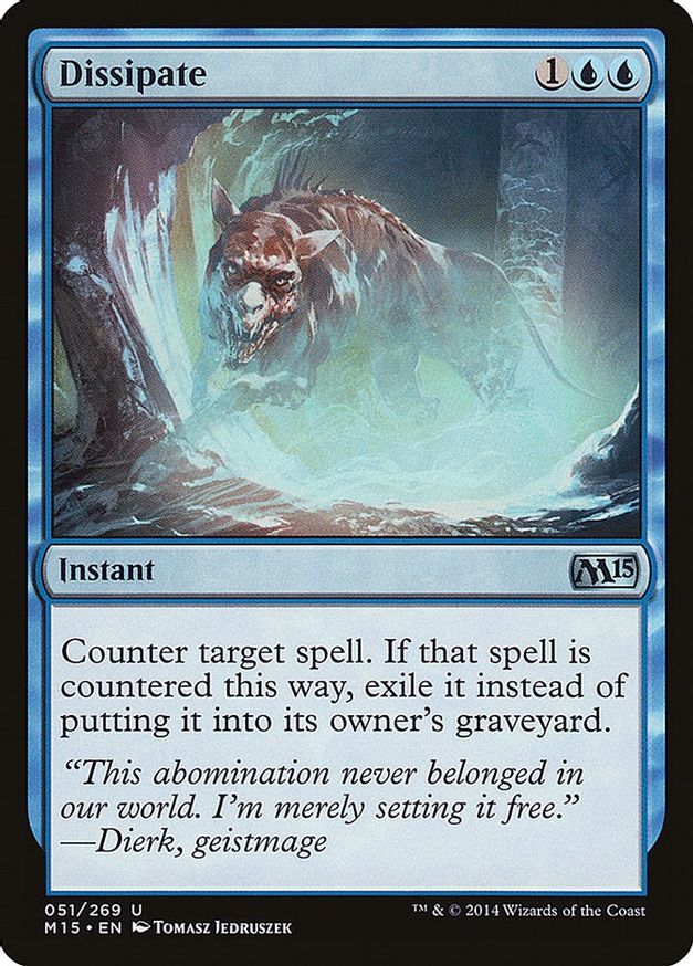Dissipate | 51 | Magic 2015 (M15)