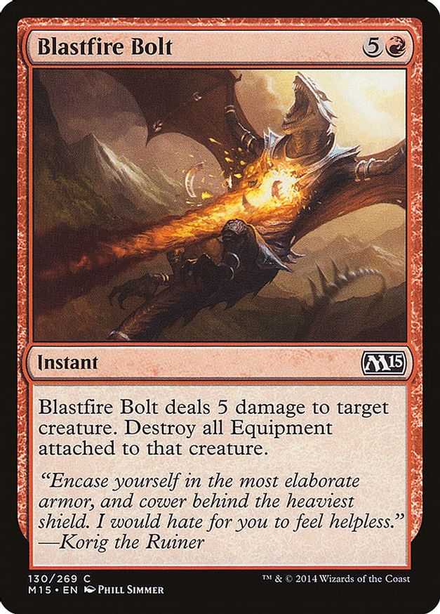 Blastfire Bolt | 130 | Magic 2015 (M15)