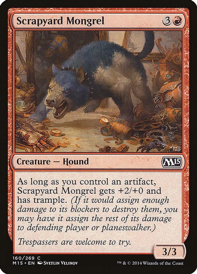 Scrapyard Mongrel | 160 | Magic 2015 (M15)