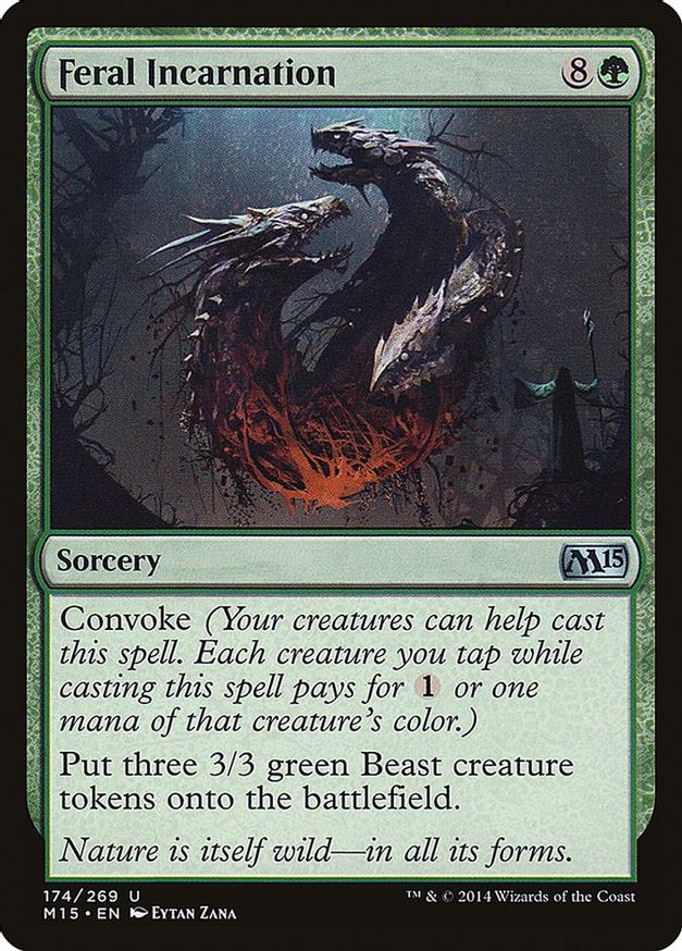 Feral Incarnation | 174 | Magic 2015 (M15)