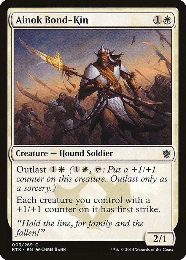 Ainok Bond-Kin | 3 | Khans of Tarkir