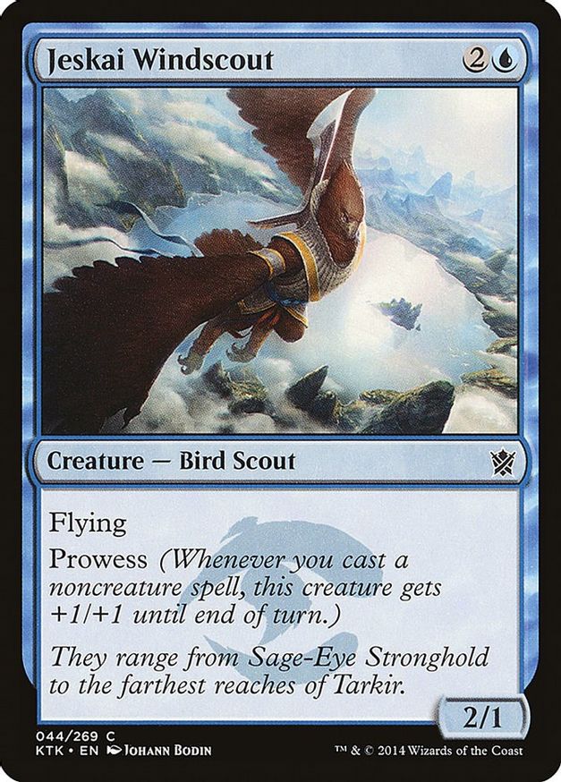 Jeskai Windscout | 44 | Khans of Tarkir