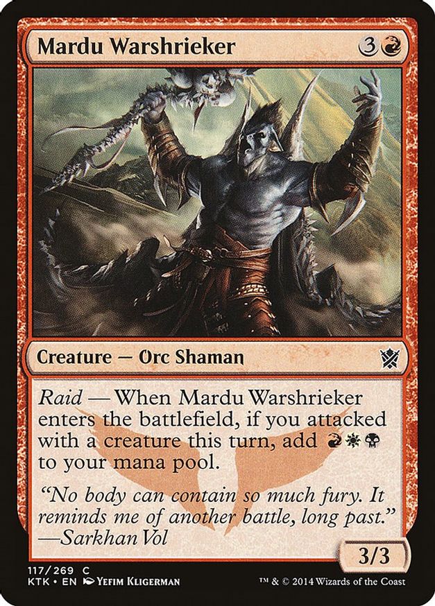 Mardu Warshrieker | 117 | Khans of Tarkir