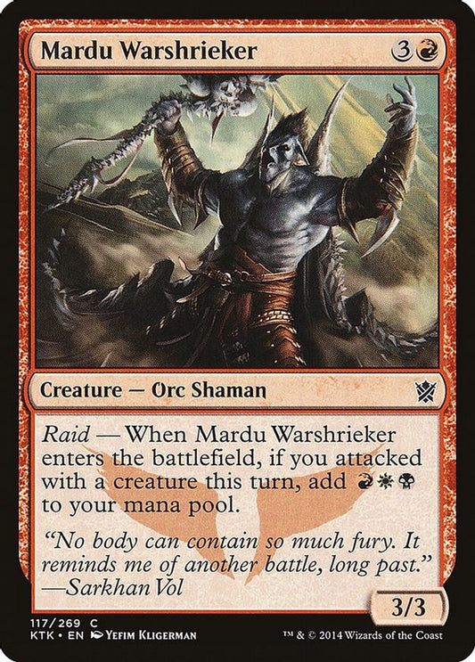 Mardu Warshrieker | 117 | Khans of Tarkir