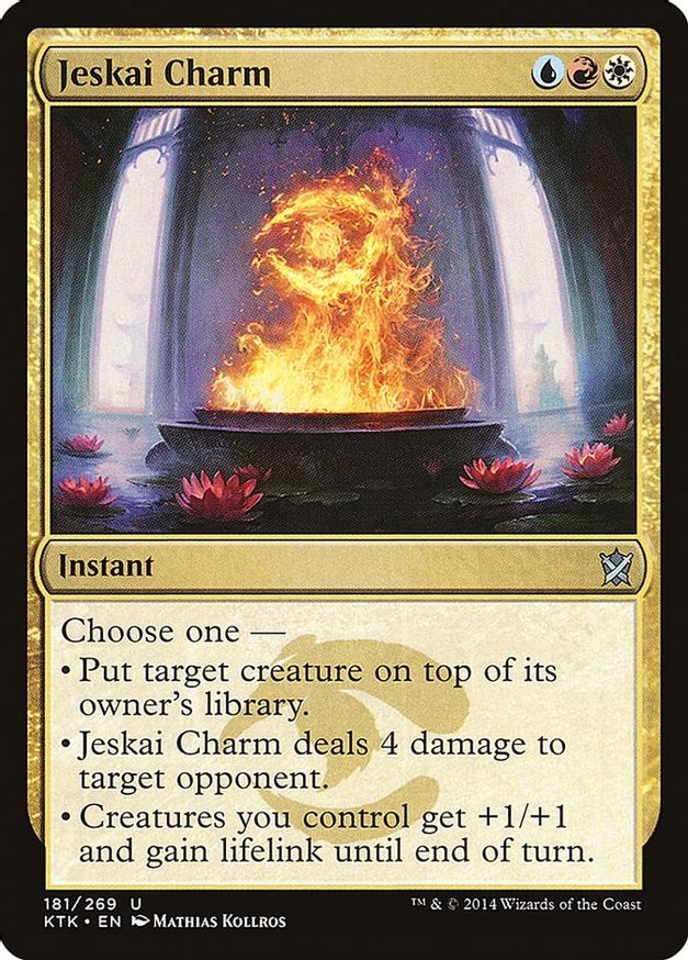 Jeskai Charm | 181 | Khans of Tarkir