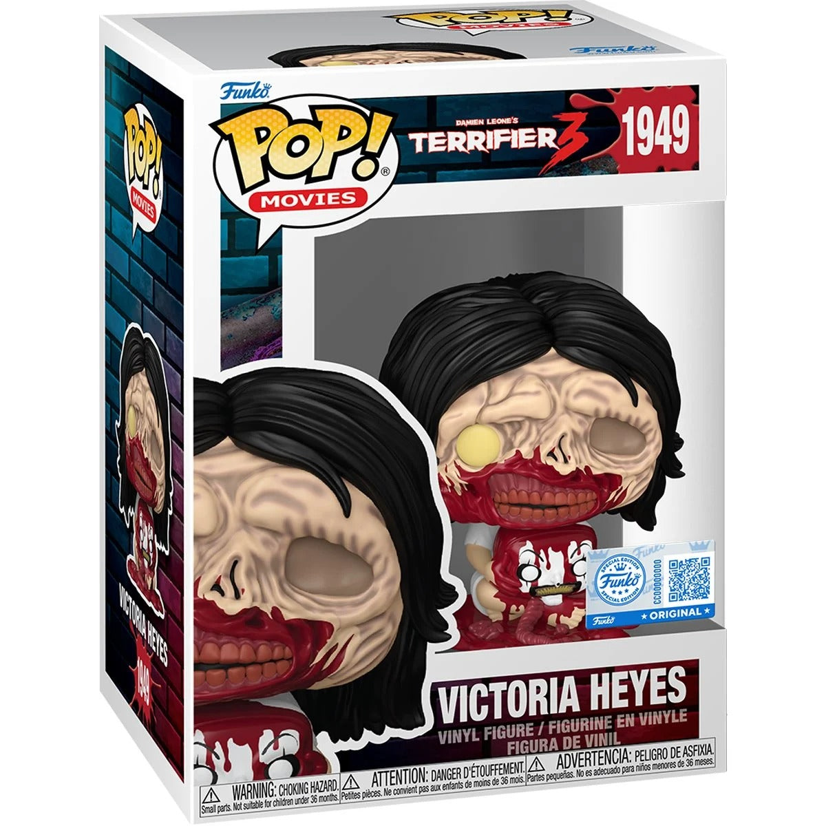 Funko Pop! Movies - Terrifier 3 Vinyl Figure - Entertainment Earth Exclusive - Select Figure(s)