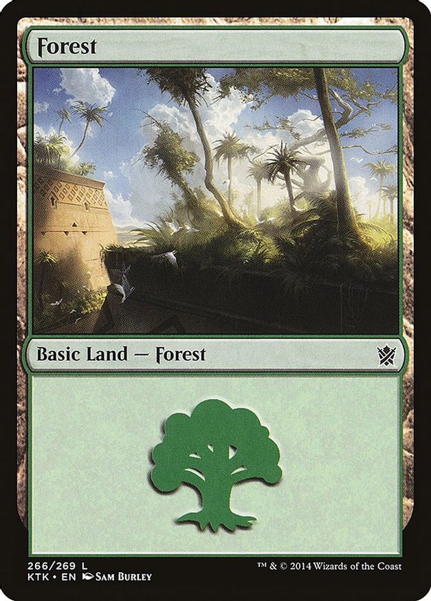 Forest (266) | Khans of Tarkir