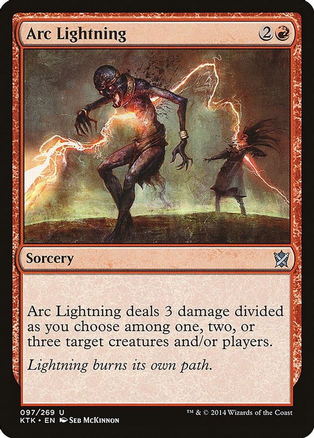 Arc Lightning | 97 | Khans of Tarkir