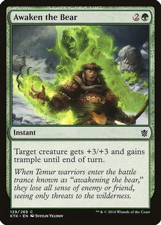 Awaken the Bear | 129 | Khans of Tarkir